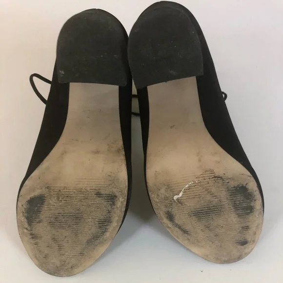 Steve Madden Lace-Up Suede Booties - Picture 3 of 7